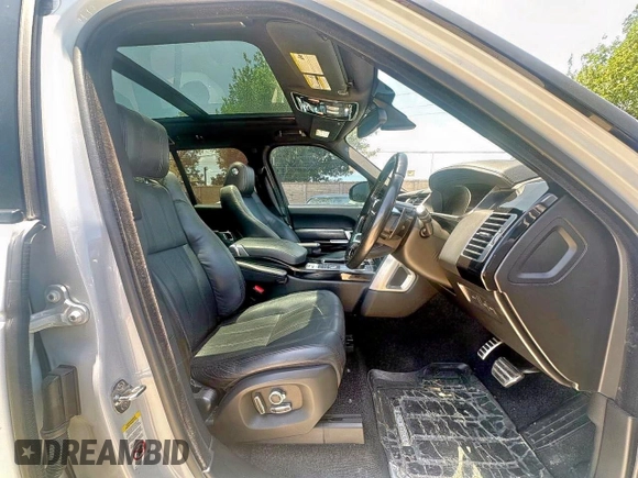 2016 Land Rover Range Rover Supercharged with VIN SALGS2EF4GA317214, listed as a Copart auction lot 66235675 with 105,629 mi miles and Clean title. Bid and sale history available at DreamBid. Image 5.