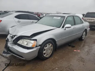 2000 Acura RL w/Navigation System with VIN JH4KA9662YC002914, listed as a Copart auction lot 43195815 with 0 mi miles and Salvage Title. Bid and sale history available at carsss.com. Image 1.