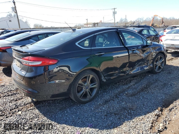 2017 Ford Fusion Sport with VIN 3FA6P0VP2HR249333, listed as a Copart auction lot 49861145 with 77,577 mi miles and Salvage Title. Bid and sale history available at carsss.com. Image 3.