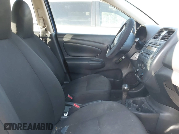 2016 Nissan Versa SV with VIN 3N1CN7AP9GL851846, listed as a IAAI auction lot 41594776 with 196,435 mi miles. Bid and sale history available at carsss.com. Image 5.