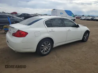 2007 Infiniti G35 G35x with VIN JNKBV61F97M811748, listed as a Copart auction lot 62670364 with 142,249 mi miles and Salvage Title. Bid and sale history available at DreamBid. Image 3.