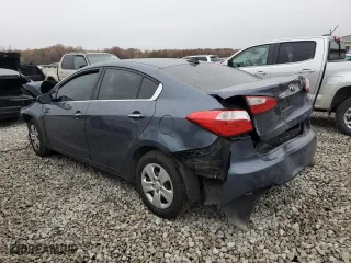 2016 Kia Forte EX with VIN KNAFX4A81G5527525, listed as a Copart auction lot 83224694 with 0 mi miles and Clean Title. Bid and sale history available at carsss.com. Image 2.