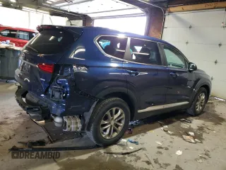 2019 Hyundai Santa Fe SE with VIN 5NMS2CAD9KH098017, listed as a Copart auction lot 64760335 with 48,456 mi miles and Salvage title. Bid and sale history available at DreamBid. Image 3.
