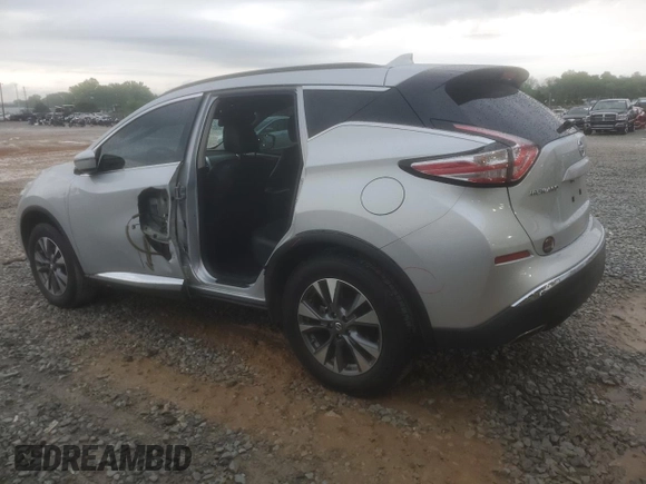 2018 Nissan Murano SV with VIN 5N1AZ2MG0JN112326, listed as a Copart auction lot 54002395 with 69,527 mi miles and Salvage Title. Bid and sale history available at DreamBid. Image 2.