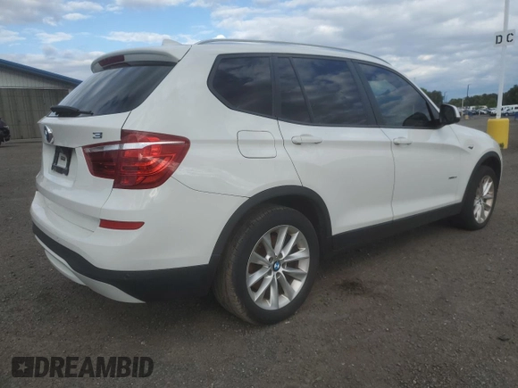 2016 BMW X3 xDrive28i with VIN 5UXWX9C59G0D64964, listed as a Copart auction lot 56364455 with 135,037 mi miles and Clean Title. Bid and sale history available at DreamBid. Image 3.