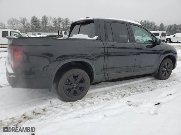 2020 Honda Ridgeline Black Edition with VIN 5FPYK3F81LB013672, listed as a Copart auction lot 45184255 with 67,835 mi miles and Salvage Title. Bid and sale history available at carsss.com. Image 3.