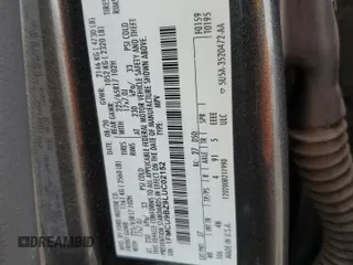2020 Ford Escape SE Sport Hybrid with VIN 1FMCU9BZ9LUC02152, listed as a Copart auction lot 60737725 with 142,344 mi miles and Salvage title. Bid and sale history available at DreamBid. Image 14.