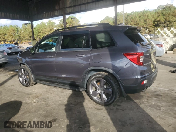2021 Honda Passport Touring с VIN 5FNYF7H97MB012926, выставлен на аукционе Copart как лот 79346014 с пробегом 59 096 миль миль и Списание • Salvage title. История ставок и продаж доступна на DreamBid. Изображение 2.