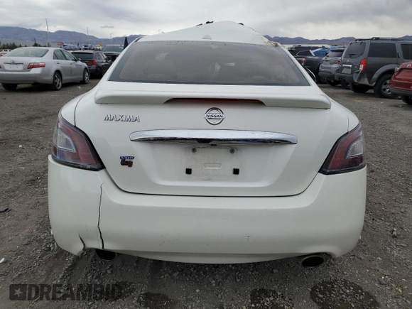 2014 Nissan Maxima SV with VIN 1N4AA5AP0EC471118, listed as a Copart auction lot 49008295 with 98,501 mi miles and Salvage title. Bid and sale history available at DreamBid. Image 6.