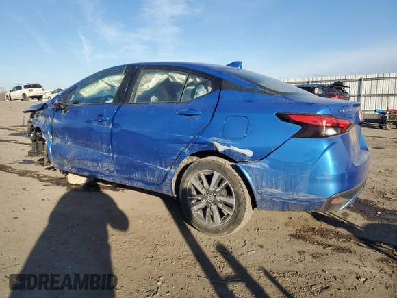 2021 Nissan Versa SV with VIN 3N1CN8EV6ML843925, listed as a Copart auction lot 42433545 with 108,224 mi miles and Salvage Title. Bid and sale history available at DreamBid. Image 2.