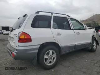 2002 Hyundai Santa Fe GLS with VIN KM8SC73D02U311622, listed as a Copart auction lot 71742874 with 99,807 mi miles and Salvage Title. Bid and sale history available at carsss.com. Image 3.