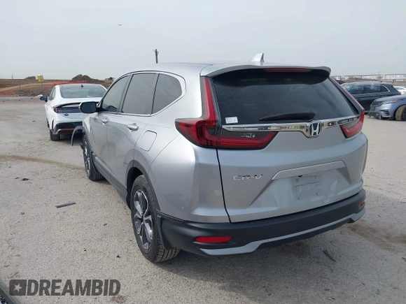 2020 Honda CR-V EX with VIN 5J6RW1H55LL012136, listed as a IAAI auction lot 41732348 with 72,136 mi miles and . Bid and sale history available at DreamBid. Image 3.