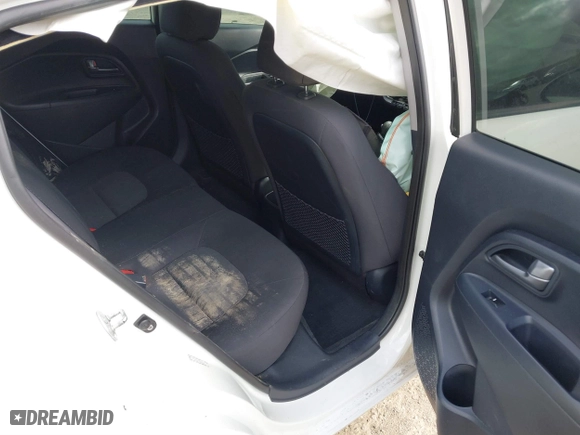 2013 Kia Rio LX with VIN KNADM4A3XD6236578, listed as a IAAI auction lot 41722410 with 174,894 mi miles. Bid and sale history available at carsss.com. Image 8.