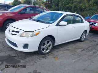2011 Toyota Corolla L with VIN 2T1BU4EE6BC640408, listed as a IAAI auction lot 40565528 with 134,656 mi miles. Bid and sale history available at carsss.com. Image 17.