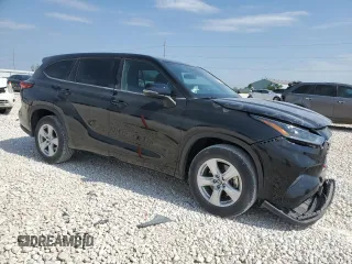 2021 Toyota Highlander L with VIN 5TDCZRAH3MS076472, listed as a Copart auction lot 53209755 with 34,781 mi miles and Salvage title. Bid and sale history available at DreamBid. Image 4.