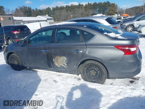 2019 Nissan Sentra SV with VIN 3N1AB7AP0KY241667, listed as a IAAI auction lot 41492313 with 59,495 mi miles and . Bid and sale history available at DreamBid. Image 14.