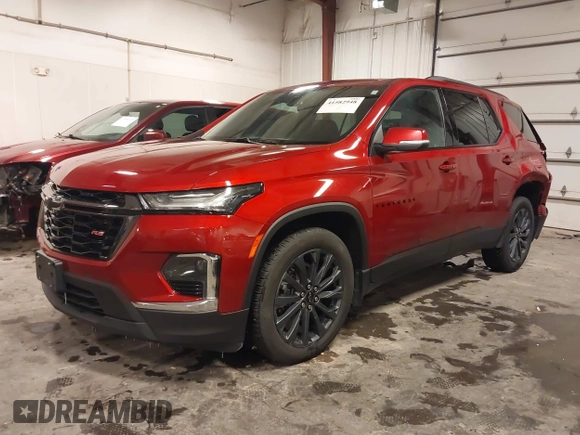 2023 Chevrolet Traverse RS z VIN 1GNEVJKW4PJ187303, wystawiony jako IAAI lot #41582948 z przebiegiem 24 047 mil mil oraz . Historia ofert i sprzedaży dostępna na DreamBid. Obrazek 19.