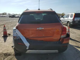 2016 Chevrolet Trax LT with VIN KL7CJLSB4GB605693, listed as a Copart auction lot 75873444 with 86,137 mi miles and Salvage Title. Bid and sale history available at carsss.com. Image 6.