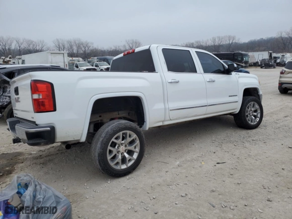 2015 GMC Sierra 1500 SLT with VIN 3GTU2VECXFG507438, listed as a Copart auction lot 86632444 with 189,553 mi miles and Salvage Title. Bid and sale history available at carsss.com. Image 3.