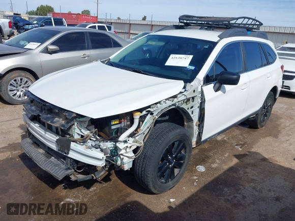 2017 Subaru Outback with VIN 4S4BSAAC1H3414511, listed as a IAAI auction lot 42120747 with 77,087 mi miles and . Bid and sale history available at DreamBid. Image 22.