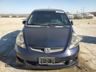 2008 Honda Fit Sport with VIN JHMGD38628S069820, listed as a Copart auction lot 73737234 with 276,955 mi miles and Salvage Title. Bid and sale history available at carsss.com. Image 5.