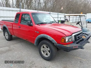 2004 Ford Ranger XL Fleet with VIN 1FTZR45E24PB52352, listed as a IAAI auction lot 41965008 with 248,119 mi miles. Bid and sale history available at carsss.com. Image 1.