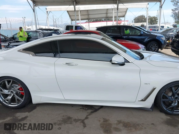 2017 Infiniti Q60 Premium with VIN JN1EV7EK8HM360988, listed as a IAAI auction lot 42009120 with 112,384 mi miles and . Bid and sale history available at DreamBid. Image 15.