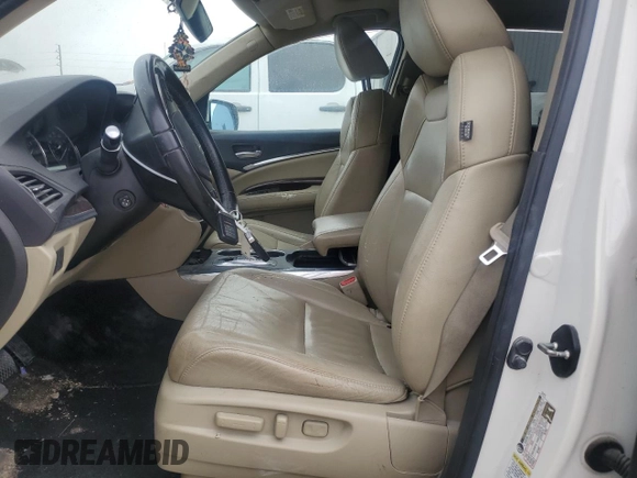 2016 Acura MDX with VIN 5FRYD3H23GB011065, listed as a Copart auction lot 45081775 with 161,071 mi miles and Salvage Title. Bid and sale history available at carsss.com. Image 7.