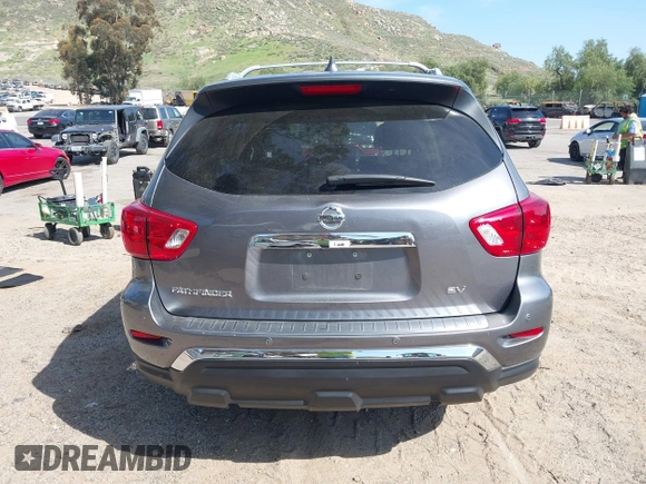 2019 Nissan Pathfinder S with VIN 5N1DR2MN0KC606551, listed as a IAAI auction lot 41883904 with 40,804 mi miles and . Bid and sale history available at DreamBid. Image 16.