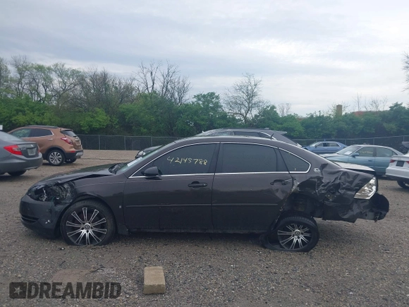 2008 Chevrolet Impala LT with VIN 2G1WT58K889193884, listed as a IAAI auction lot 42145788 with 155,300 mi miles and . Bid and sale history available at DreamBid. Image 14.