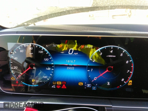 2022 Mercedes-Benz GLE 350 with VIN 4JGFB4KB0NA665343, listed as a IAAI auction lot 41709699 with 25,022 mi miles and . Bid and sale history available at DreamBid. Image 7.