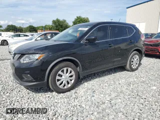 2016 Nissan Rogue SV with VIN JN8AT2MT7GW005493, listed as a Copart auction lot 51966295 with 58,243 mi miles and Non Repairable. Bid and sale history available at carsss.com. Image 1.