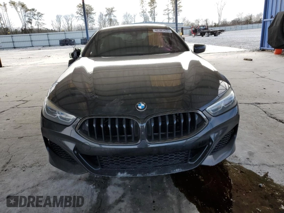 2021 BMW 8 Series 840i with VIN WBAGV2C08MCG13060, listed as a Copart auction lot 42387435 with 39,761 mi miles and Salvage Title. Bid and sale history available at DreamBid. Image 5.