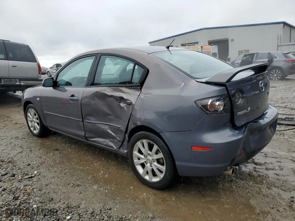 2007 Mazda Mazda3 i Sport with VIN JM1BK12F971641307, listed as a Copart auction lot 89397635 with 178,810 mi miles and Salvage Title. Bid and sale history available at carsss.com. Image 2.