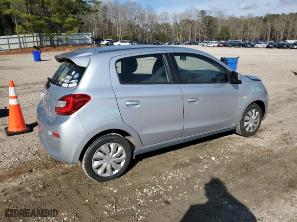 2020 Mitsubishi Mirage ES with VIN ML32A3HJXLH006062, listed as a Copart auction lot 49375735 with 59,057 mi miles and Salvage Title. Bid and sale history available at carsss.com. Image 3.