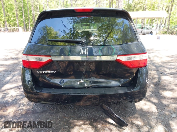 2013 Honda Odyssey EX-L with VIN 5FNRL5H69DB025040, listed as a IAAI auction lot 42078699 with 181,470 mi miles and . Bid and sale history available at carsss.com. Image 16.