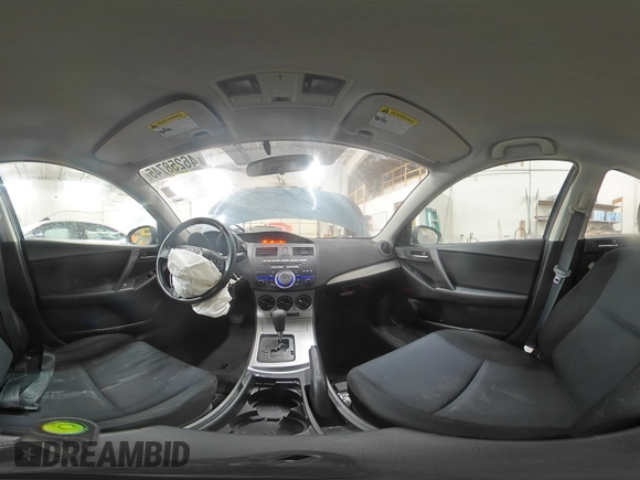 2010 Mazda Mazda3 i Touring with VIN JM1BL1SF8A1339706, listed as a Copart auction lot 46258745 with 113,809 mi miles and Salvage Title. Bid and sale history available at carsss.com. Image 12.