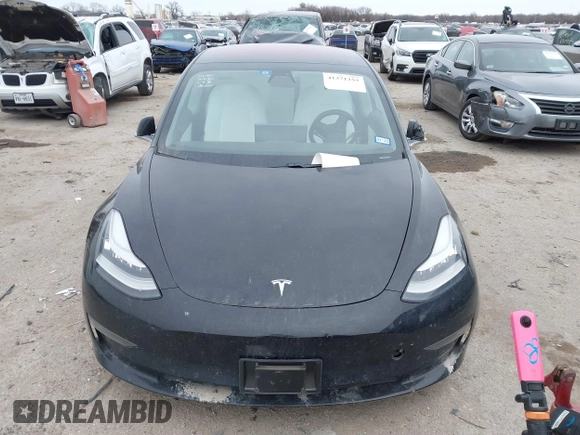 2018 Tesla Model 3 Long Range Battery with VIN 5YJ3E1EB9JF188437, listed as a IAAI auction lot 41371254 with 55,934 mi miles and . Bid and sale history available at DreamBid. Image 12.