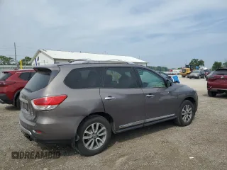 2013 Nissan Pathfinder Platinum with VIN 5N1AR2MM9DC625435, listed as a Copart auction lot 59798145 with 131,209 mi miles and Salvage title. Bid and sale history available at DreamBid. Image 3.