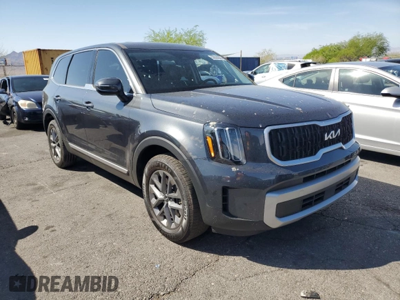 2024 Kia Telluride LX with VIN 5XYP24GC9RG482751, listed as a Copart auction lot 52924035 with 35,366 mi miles and Salvage title. Bid and sale history available at DreamBid. Image 4.