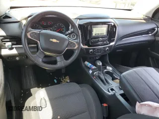 2018 Chevrolet Traverse LT Cloth with VIN 1GNERGKW4JJ197375, listed as a Copart auction lot 57534965 with 74,833 mi miles and Salvage title. Bid and sale history available at DreamBid. Image 8.