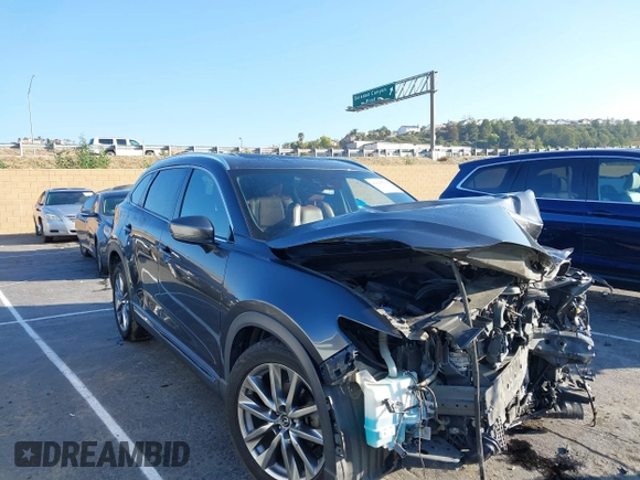 2017 Mazda CX-9 Signature with VIN JM3TCBEY1H0141743, listed as a IAAI auction lot 41448522 with 1 mi miles. Bid and sale history available at carsss.com. Image 1.