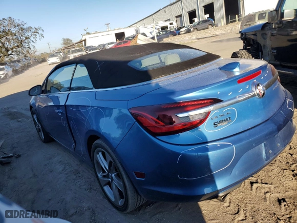 2017 Buick Cascada Sport Touring with VIN W04WJ3N53HG005462, listed as a Copart auction lot 82811954 with NaN miles and Salvage Title. Bid and sale history available at carsss.com. Image 2.