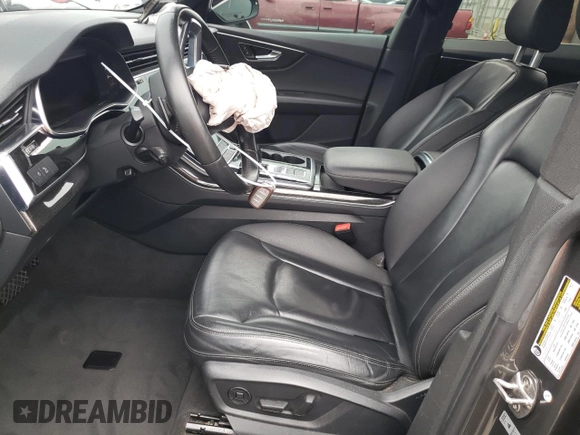 2019 Audi Q8 Premium with VIN WA1AVAF19KD016537, listed as a Copart auction lot 47663195 with 70,409 mi miles and Salvage Title. Bid and sale history available at carsss.com. Image 7.