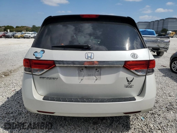 2015 Honda Odyssey EX-L with VIN 5FNRL5H64FB002316, listed as a Copart auction lot 54916735 with 133,170 mi miles and Clean Title. Bid and sale history available at DreamBid. Image 6.