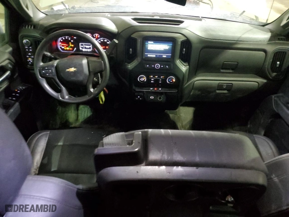 2019 Chevrolet Silverado 1500 Work Truck with VIN 1GCRYAEF7KZ186475, listed as a Copart auction lot 46179385 with 218,126 mi miles and Salvage Title. Bid and sale history available at carsss.com. Image 8.