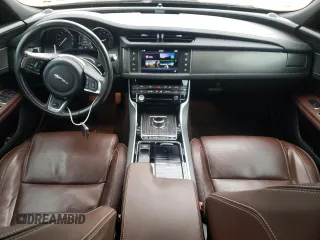 2017 Jaguar XF S with VIN SAJBG4BV6HCY34273, listed as a Copart auction lot 78996604 with 66,620 mi miles and Salvage Title. Bid and sale history available at carsss.com. Image 8.