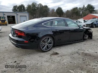 2016 Audi A7 3.0 Prestige with VIN WAU2GAFC2GN081976, listed as a Copart auction lot 37105604 with 76,966 mi miles. Bid and sale history available at carsss.com. Image 3.