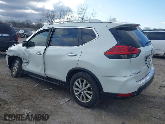 2017 Nissan Rogue S with VIN JN8AT2MVXHW017964, listed as a IAAI auction lot 41869965 with 123,544 mi miles and . Bid and sale history available at DreamBid. Image 3.