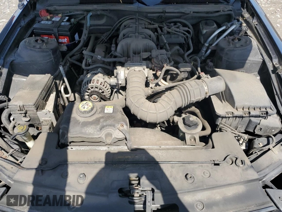 2008 Ford Mustang Deluxe with VIN 1ZVHT80N885165097, listed as a Copart auction lot 57712405 with 113,772 mi miles and Salvage title. Bid and sale history available at DreamBid. Image 11.